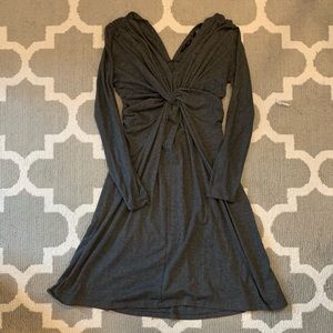 Charcoal gray dress